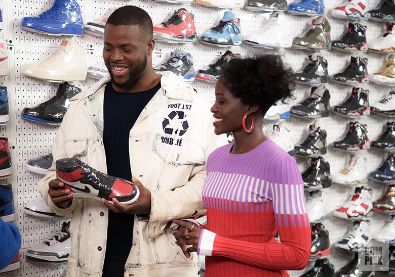 lupita-nyongo-winston-duke-sneaker-shopping